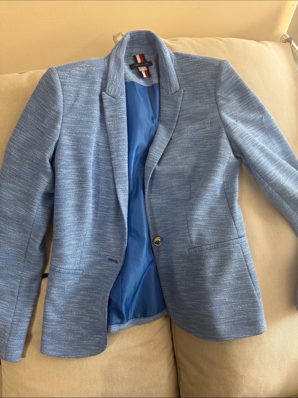 Tommy Hilfiger Light Blue Women's Blazer